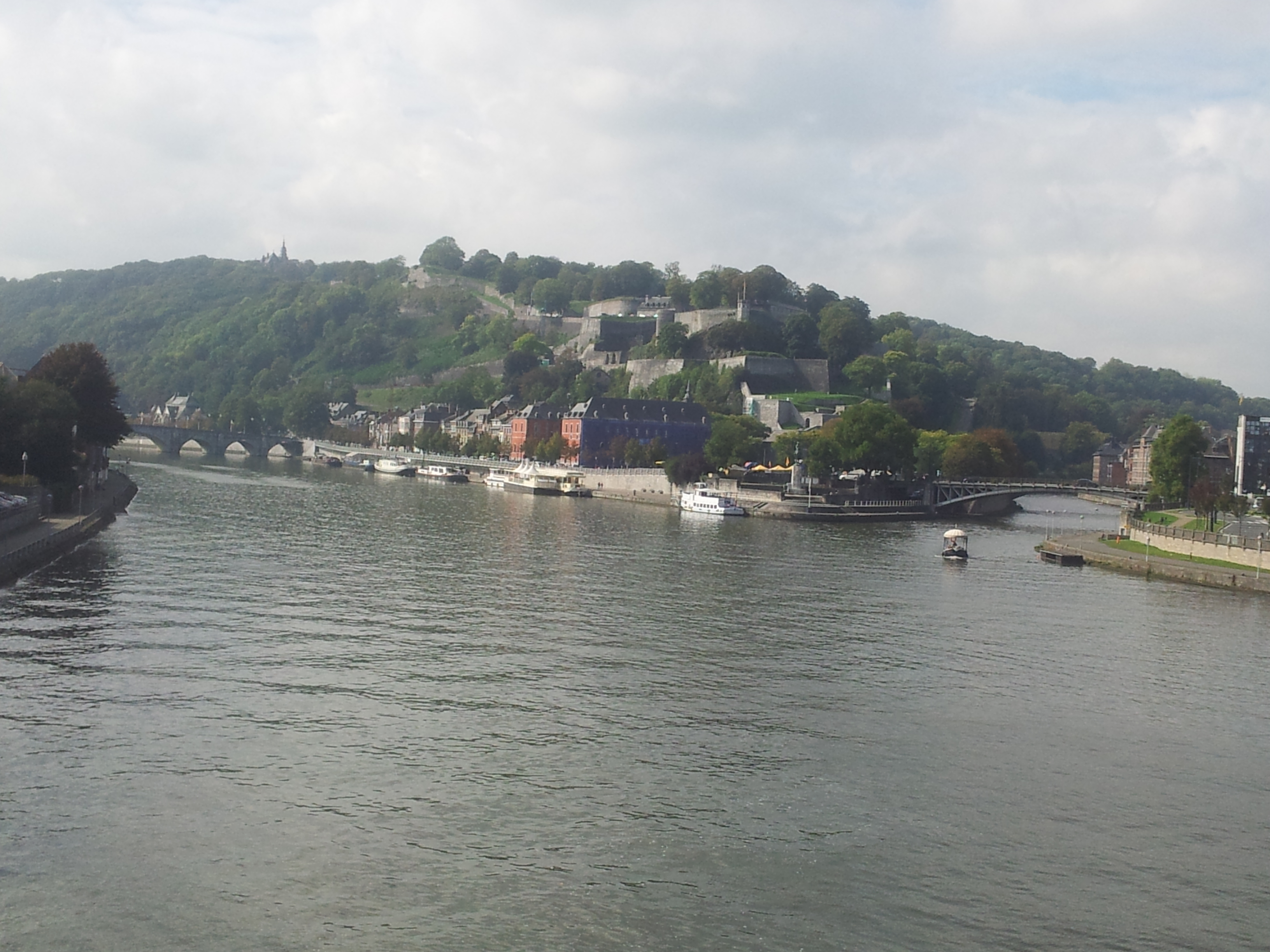 The citadelle of Namur